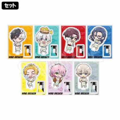 WIND BREAKER Trading Mini Acrylic Stand Bath Ver. (WIND BREAKER トレーディングミニアクリルスタンド お風呂Ver.)