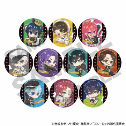 Blue Rock Trading Can Badge Mini Character Chess (ブルーロック トレーディング缶バッジ ミニキャラ チェス)