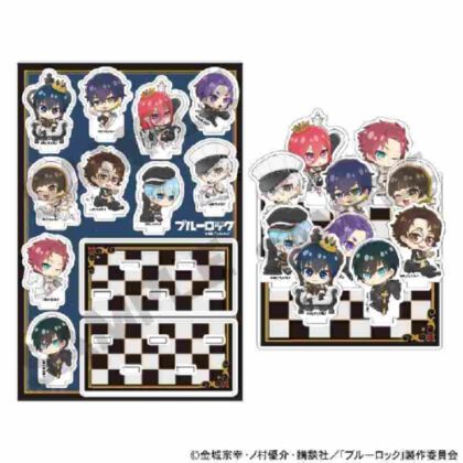 Blue Rock Diorama Acrylic Stand Mini Character Chess (ブルーロック ジオラマアクリルスタンド ミニキャラ チェス)