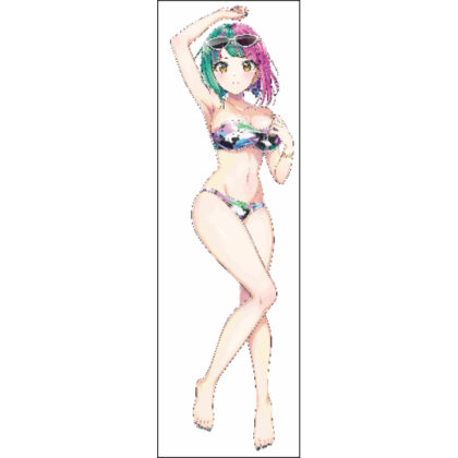 Dolphin Wave Body Pillow Cover Helly Lewis (ドルフィンウェーブ 抱き枕カバー ヘリー・ルイス)