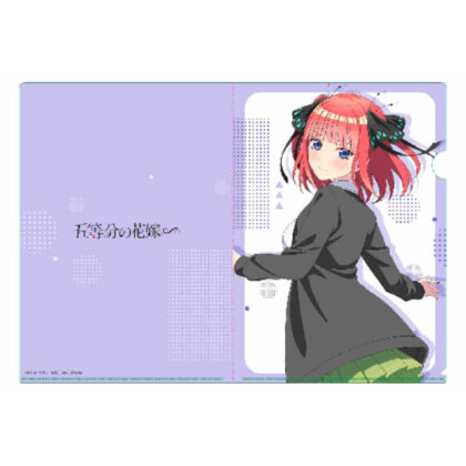 The Quintessential Quintuplets∽ Newly drawn clear file Nino (Stairs return ver.) (五等分の花嫁∽ 描き下ろし クリアファイル 二乃(階段見返りVer.))