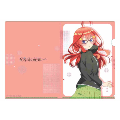 The Quintessential Quintuplets∽ Original Illustration Clear File Satsuki (Stairs Looking Back Ver.) (五等分の花嫁∽ 描き下ろし クリアファイル 五月(階段見返りVer.))