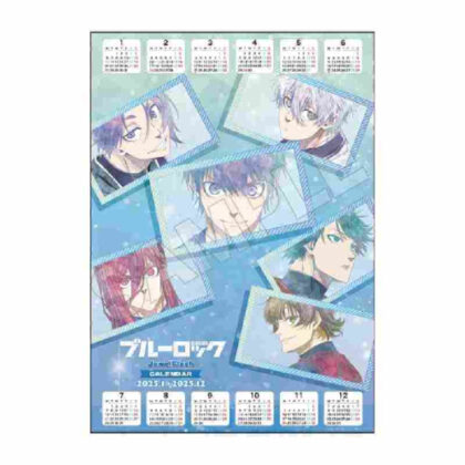 Blue Rock Jewel Flash Wall Calendar 2025 (Poster Specification) (ブルーロック Jewel Flash 壁掛けカレンダー 2025(ポスター仕様))