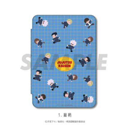 Jujutsu Kaisen Kaidama/Tamaori iPad notebook type case iPad mini6 01 All pattern (呪術廻戦 懐玉・玉折 iPad手帳型ケース iPad mini6 01 総柄)