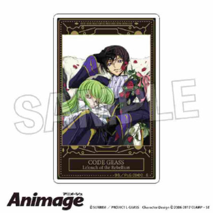 Code Geass Lelouch of the Rebellion Animage Acrylic Card C (コードギアス 反逆のルルーシュ Animageアクリルカード C)
