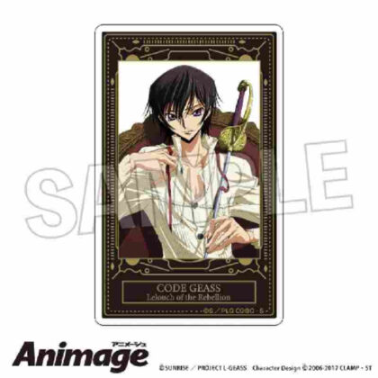 Code Geass Lelouch of the Rebellion Animage Acrylic Card E (コードギアス 反逆のルルーシュ Animageアクリルカード E)