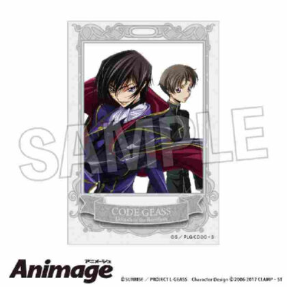 Code Geass Lelouch of the Rebellion Animage Stapane F (コードギアス 反逆のルルーシュ Animageスタパネ F)