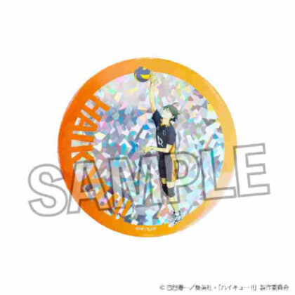 Haikyu!! Glaring Can Badge Large Battle at the Garbage Dump Ver. Tadashi Yamaguchi (ハイキュー!! ギラギラ缶バッジ 大 ゴミ捨て場の決戦Ver. 山口忠)