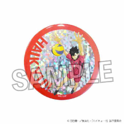 Haikyu!! Glaring Can Badge Large Battle at the Garbage Dump Ver. Tetsuro Kuroo (ハイキュー!! ギラギラ缶バッジ 大 ゴミ捨て場の決戦Ver. 黒尾鉄朗)