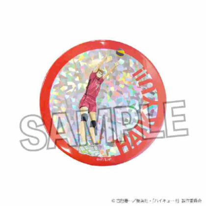 Haikyu!! Glaring Can Badge Large Battle at the Garbage Dump Ver. Hashi Inuoka (ハイキュー!! ギラギラ缶バッジ 大 ゴミ捨て場の決戦Ver. 犬岡走)