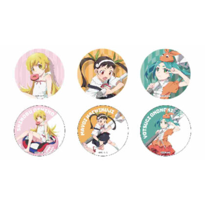 Monogatari Series x Darts Trading Can Badge (物語シリーズ×ダーツ トレーディング缶バッジ)