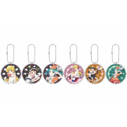Monogatari Series x Darts Trading Acrylic Keychain (物語シリーズ×ダーツ トレーディングアクリルキーホルダー)