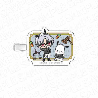 Charisma x Sanrio Characters Hair Clip Kusanagi Kanji x Pochacco (カリスマ×サンリオキャラクターズ ヘアクリップ 草薙理解×ポチャッコ)