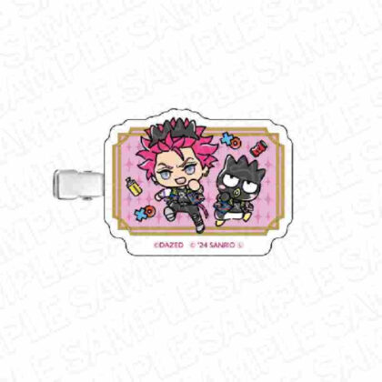 Charisma x Sanrio Characters Hair Clip Kei Sarukawa x Bad Badtz Maru (カリスマ×サンリオキャラクターズ ヘアクリップ 猿川慧×バッドばつ丸)