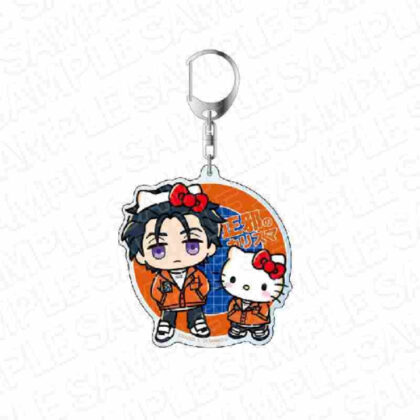 Charisma x Sanrio Characters Big Key Chain Fumiya Ito x Hello Kitty (カリスマ×サンリオキャラクターズ デカキーホルダー 伊藤ふみや×ハローキティ)
