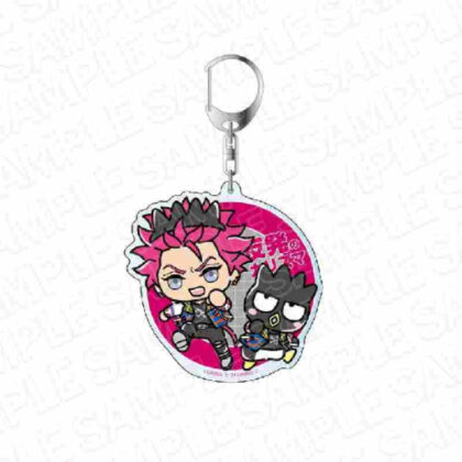 Charisma x Sanrio Characters Big Keychain Kei Sarukawa x Bad Badtz Maru (カリスマ×サンリオキャラクターズ デカキーホルダー 猿川慧×バッドばつ丸)