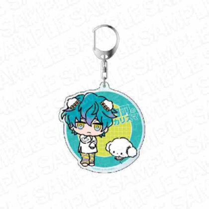 Charisma x Sanrio Characters Big Keychain Minato Ose x Kogimyun (カリスマ×サンリオキャラクターズ デカキーホルダー 湊大瀬×こぎみゅん)