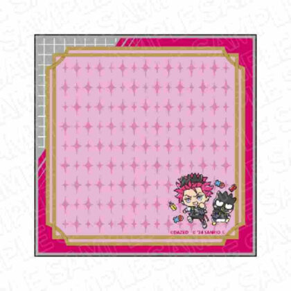 Charisma x Sanrio Characters Mini Towel Kei Sarukawa x Bad Badzumaru (カリスマ×サンリオキャラクターズ ミニタオル 猿川慧×バッドばつ丸)