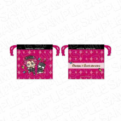 Charisma x Sanrio Characters Purse Kei Sarukawa x Bad Badtz Maru (カリスマ×サンリオキャラクターズ 巾着 猿川慧×バッドばつ丸)