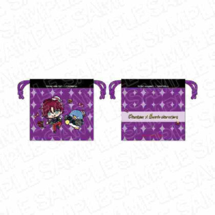 Charisma x Sanrio Characters Purse Tendo Tenhiko x Tuxedo Sam (カリスマ×サンリオキャラクターズ 巾着 天堂天彦×タキシードサム)