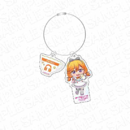 Love Live! Superstar!! Wire Keychain Kanon Shibuya Tea Salon Maid Deformed Ver. (ラブライブ!スーパースター!! ワイヤーキーホルダー 澁谷かのん ティーサロンメイド デフォルメVer.)