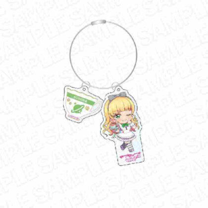 Love Live! Superstar!! Wire Keychain Sumire Heiana Tea Salon Maid Deformed Ver. (ラブライブ!スーパースター!! ワイヤーキーホルダー 平安名すみれ ティーサロンメイド デフォルメVer.)