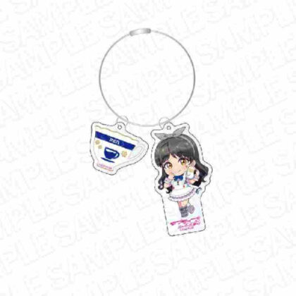 Love Live! Superstar!! Wire Keychain Koi Hazuki Tea Salon Maid Deformed Ver. (ラブライブ!スーパースター!! ワイヤーキーホルダー 葉月恋 ティーサロンメイド デフォルメVer.)