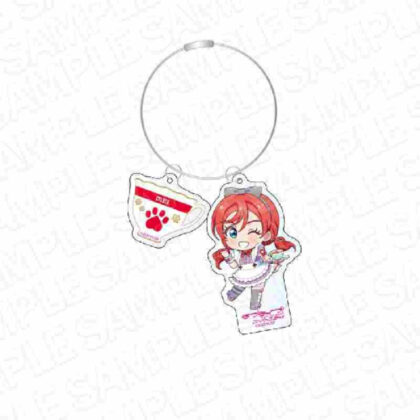 Love Live! Superstar!! Wire Key Chain Yonejo Mei Tea Salon Maid Deformed Ver. (ラブライブ!スーパースター!! ワイヤーキーホルダー 米女メイ ティーサロンメイド デフォルメVer.)
