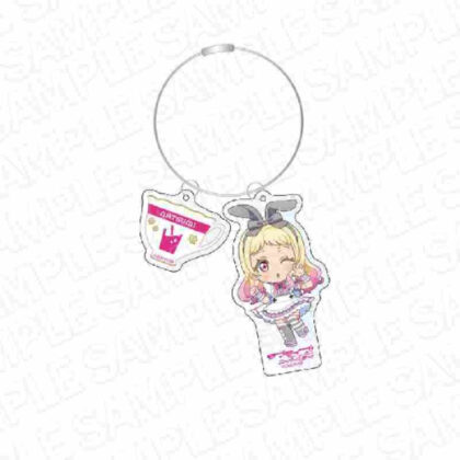 Love Live! Superstar!! Wire Key Chain Natsumi Onizuka Tea Salon Maid Deformed Ver. (ラブライブ!スーパースター!! ワイヤーキーホルダー 鬼塚夏美ティーサロンメイド デフォルメVer.)