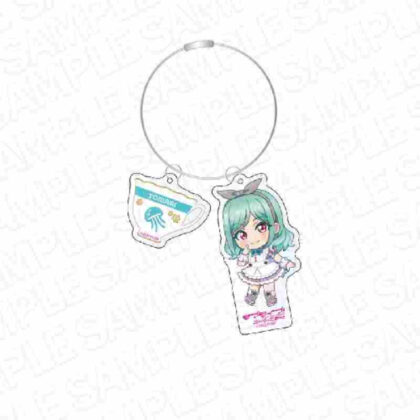 Love Live! Superstar!! Wire Keychain Onizuka Toumari Tea Salon Maid Deformed Ver. (ラブライブ!スーパースター!! ワイヤーキーホルダー 鬼塚冬毬ティーサロンメイド デフォルメVer.)