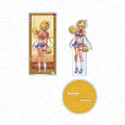 I want to be praised by gal gamers Happening acrylic stand Yu Cheergirl Ver. (ギャルゲーマーに褒められたい ハプニングアクリルスタンド悠 チアガールVer.)