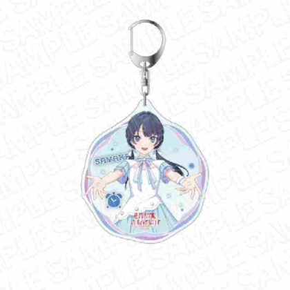 Love Live! Hasunosora Girls' Academy School Idol Club Big Keychain Sayaka Murano Rainbow Chiffon Ver. (ラブライブ!蓮ノ空女学院スクールアイドルクラブ デカキーホルダー 村野さやか レインボーシフォンVer.)