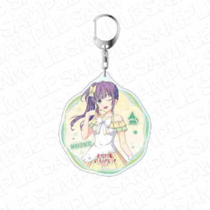 Love Live! Hasunosora Girls' Academy School Idol Club Big Keychain Kozue Otsumune Rainbow Chiffon Ver. (ラブライブ!蓮ノ空女学院スクールアイドルクラブ デカキーホルダー 乙宗梢 レインボーシフォンVer.)