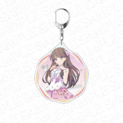 Love Live! Hasunosora Girls' Academy School Idol Club Big Keychain Megumi Fujishima Rainbow Chiffon Ver. (ラブライブ!蓮ノ空女学院スクールアイドルクラブ デカキーホルダー 藤島慈 レインボーシフォンVer.)