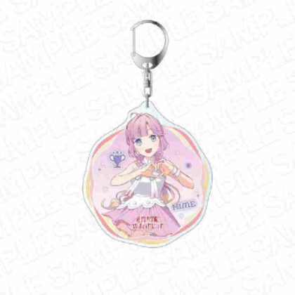 Love Live! Hasunosora Girls' Academy School Idol Club Big Keychain Hime Anyoji Rainbow Chiffon Ver. (ラブライブ!蓮ノ空女学院スクールアイドルクラブ デカキーホルダー 安養寺姫芽 レインボーシフォンVer.)