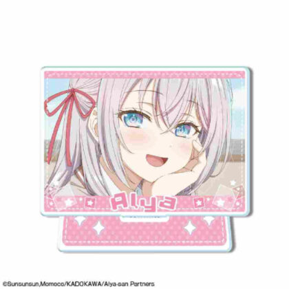 Arya-san from next door who sometimes blurts out things in Russian Mini acrylic stand Design 01 Arya A (時々ボソッとロシア語でデレる隣のアーリャさん ミニアクリルスタンド デザイン01 アーリャ A)