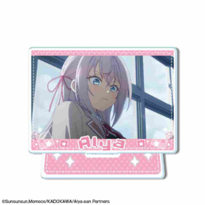 Arya-san from next door who sometimes blurts out in Russian Mini acrylic stand Design 03 Arya C (時々ボソッとロシア語でデレる隣のアーリャさん ミニアクリルスタンド デザイン03 アーリャ C)