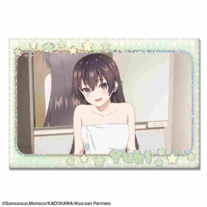 Arya-san from next door who blurts out Russian sometimes Hologram can badge Design 15 Yuki B (時々ボソッとロシア語でデレる隣のアーリャさん ホログラム缶バッジ デザイン15 有希 B)
