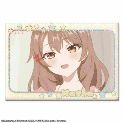 Arya-san from next door who sometimes blurts out in Russian Hologram can badge Design 18 Masha A (時々ボソッとロシア語でデレる隣のアーリャさん ホログラム缶バッジ デザイン18 マーシャ A)