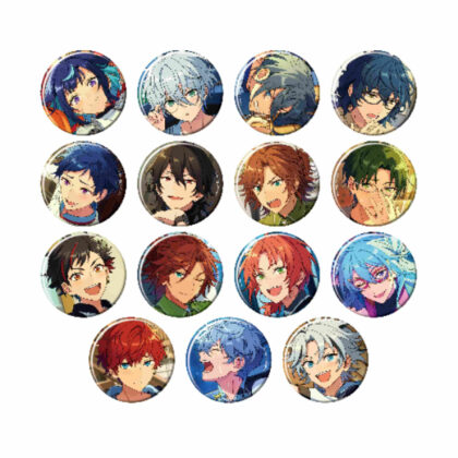 Ensemble Stars!! Collection Can Badge 2024 Aug. -Casual Side- (あんさんぶるスターズ!! コレクション缶バッジ 2024 Aug. -Casual Side-)