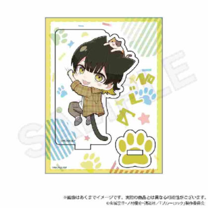 Blue Rock Mini Character Stand Hitsuki Nyan Ver. Hachiraku Kai (ブルーロック ミニキャラスタンド ひっつきにゃんVer. 蜂楽廻)