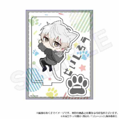 Blue Rock Mini Character Stand Hitsuki Nyan Ver. Seishiro Nagi (ブルーロック ミニキャラスタンド ひっつきにゃんVer. 凪誠士郎)