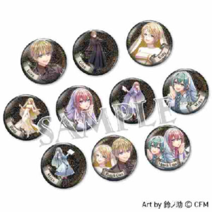 VOCALOID Sister's ∞ mercY can badge (VOCALOID Sister's ∞ mercY 缶バッジ)