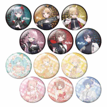 39Culture 2023 EXTRA PARTY&COSPLAY Trading Large Metallic Can Badge (39Culture 2023 EXTRA PARTY&COSPLAY トレーディング大き目メタリック缶バッジ)