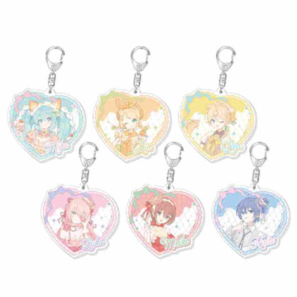 39Culture 2023 EXTRA PARTY Trading Glitter Acrylic Keychain (39Culture 2023 EXTRA PARTY トレーディング ラメ入りアクリルキーホルダー)