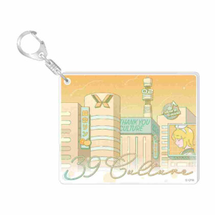 39Culture 2024 Art Acrylic Keychain Kagamine Rin (39Culture 2024 アート アクリルキーホルダー 鏡音リン)