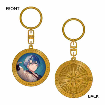 39Culture 2024 WORLD Compass-shaped metal key chain KAITO (39Culture 2024 WORLD コンパス型メタルキーホルダー KAITO)