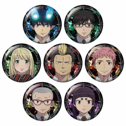 Blue Exorcist Shimane Keimei Society Edition Trading Glitter Can Badge (青の祓魔師 島根啓明結社篇 トレーディンググリッター缶バッジ)