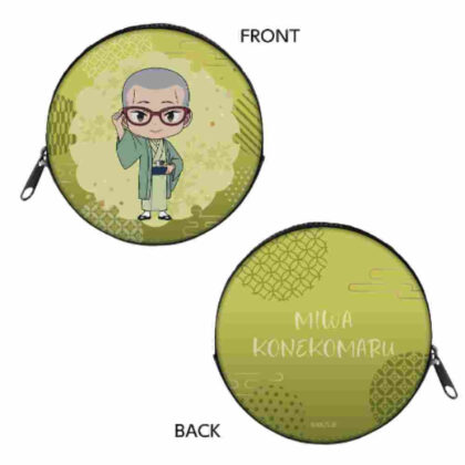 Blue Exorcist Shimane Keimei Society Edition Chibi Character Mini Pouch Miwa Nekomaru (青の祓魔師 島根啓明結社篇 ちびキャラミニポーチ三輪子猫丸)