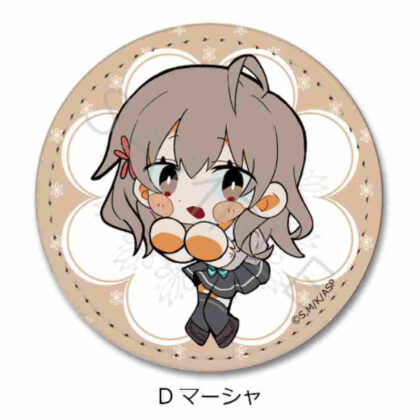 Arya-san from next door who sometimes whispers in Russian Leather Badge D Masha (時々ボソッとロシア語でデレる隣のアーリャさん レザーバッジ D マーシャ)